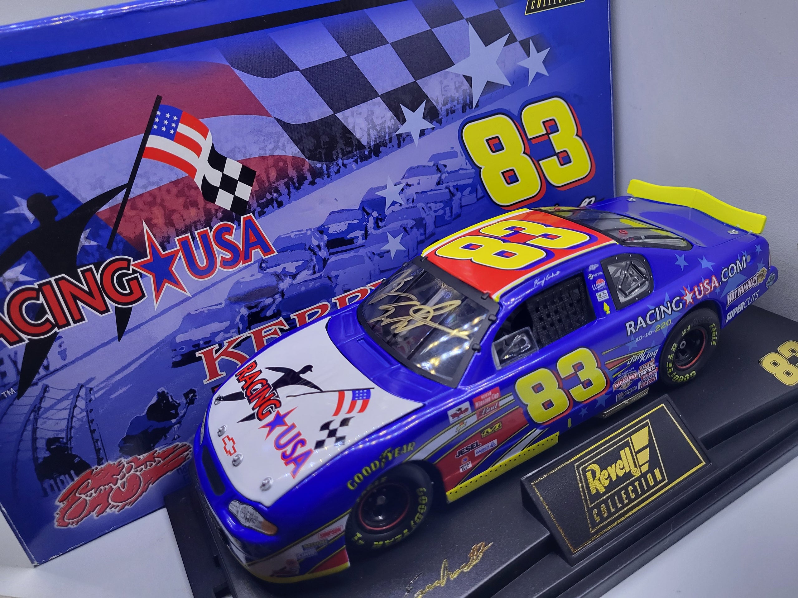 Kerry Earnhardt Autographed 2002 Racing USA 1:24 | CL RACING COLLECTIBLES