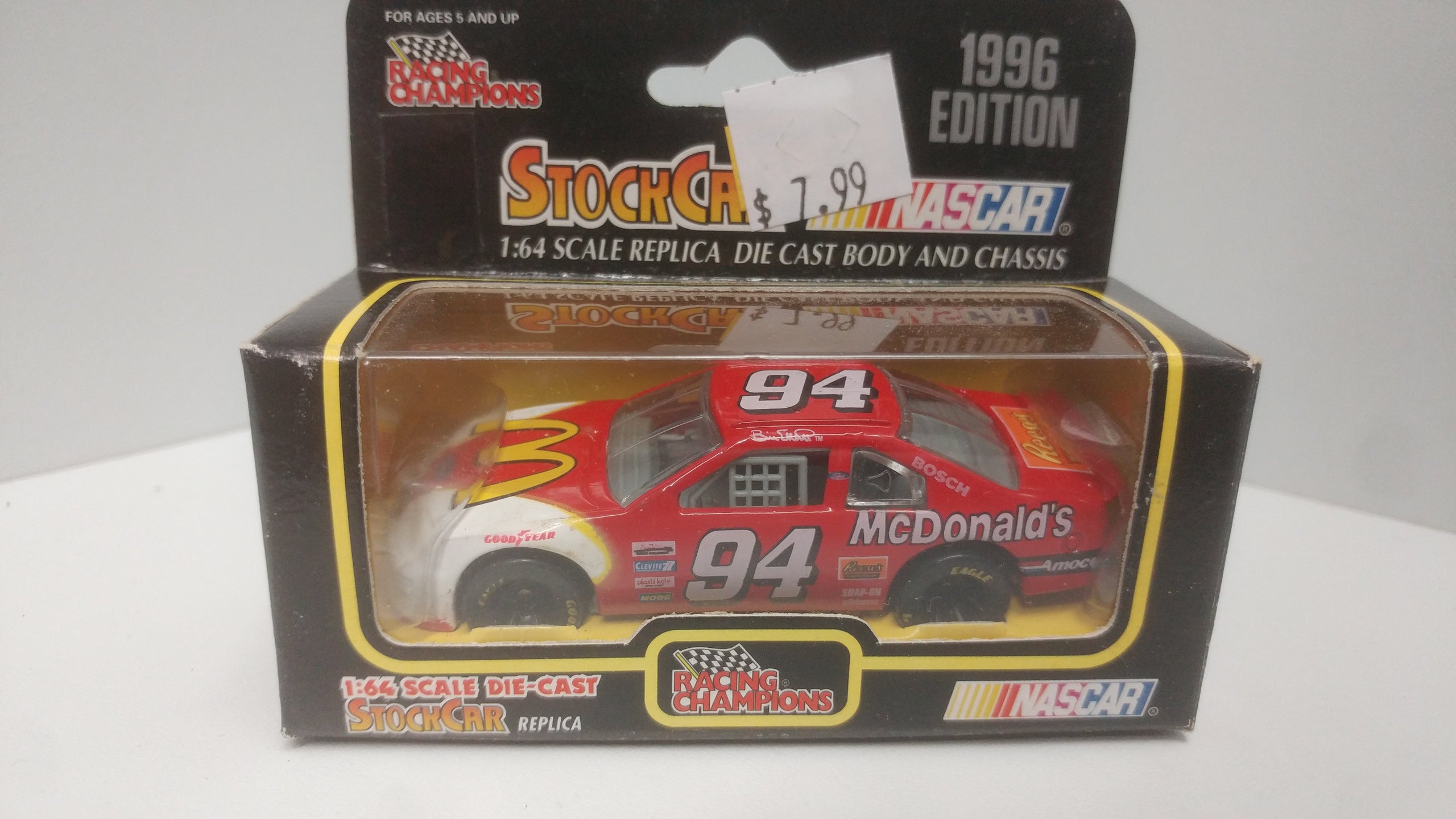 Bill Elliott #94 McDonald's | Racing Champions NASCAR 50th A